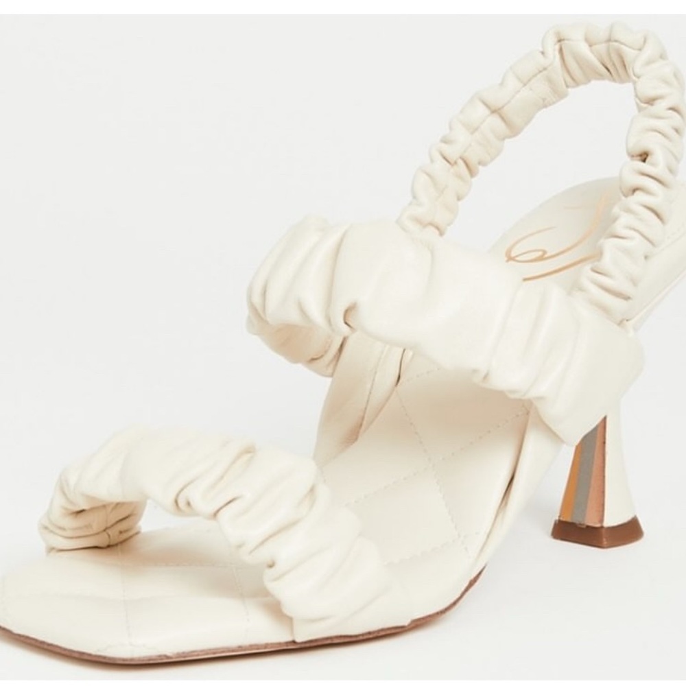 Sam Edelman Marlena Slingback Sandal Cream sz 6.5
